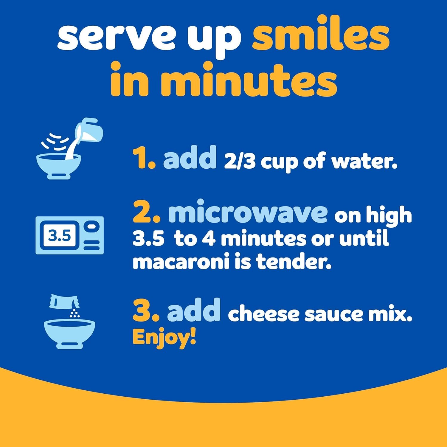 Kraft Easy Mac Original Macaroni & Cheese Microwavable Dinner (18 ct Packets)(Packaging May Vary) - Image 3
